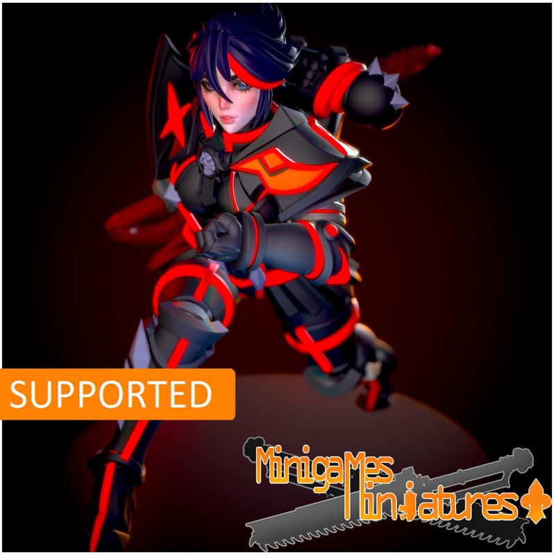Ryuko nun anime figurine