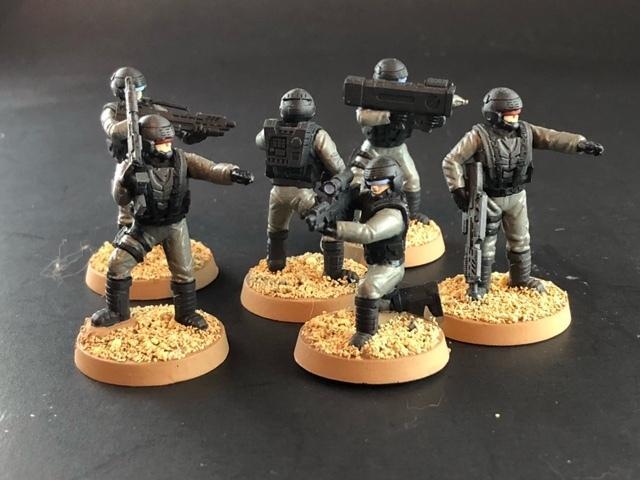 Sci-Fi Infantry (old design)