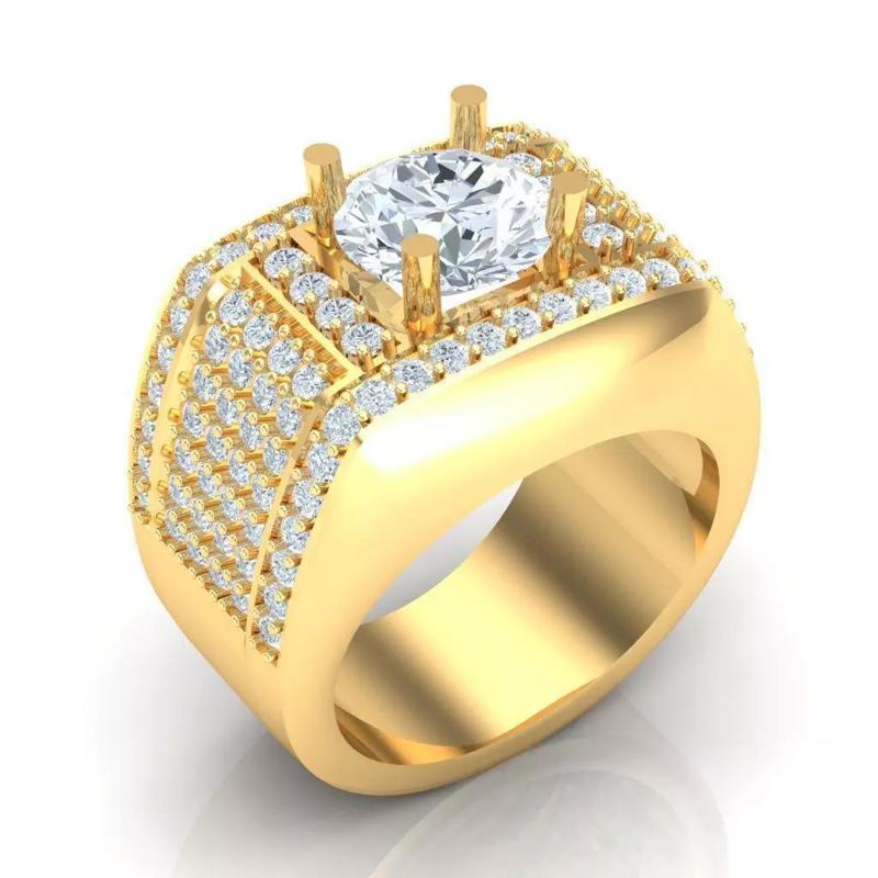 Diamond Man Ring Jewelry 1MR071