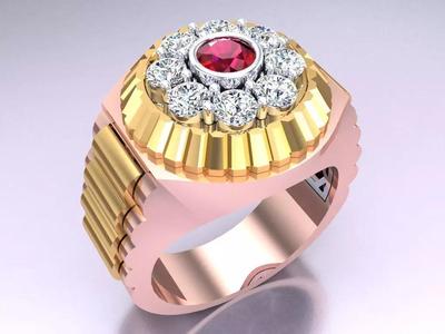 Diamond Rings - Mens Ring - N2615