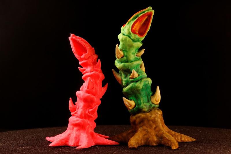 Tabletop plant: "Candle Thorn" (Alien Vegetation 43)