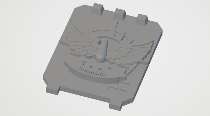 Blood Angels Rhino Doors