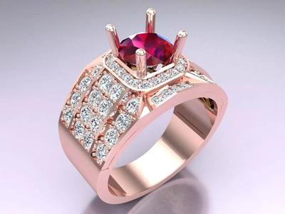 Diamond Ring - Mens Rings - N112304