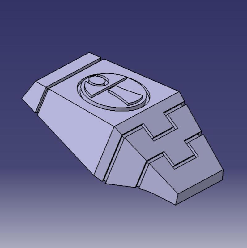 FSE SPACE COMMUNIST RAILSIDE SHOULDER PAD XV (87+1)