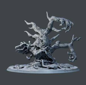 Demon Tree with three eyes