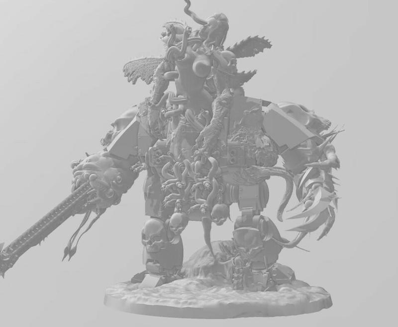 Nurdgle Rot Fly Queen Dread Nought Female Poxy One Page Poxy Pinup War Games