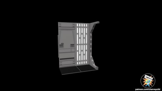 Star Wars Death Star Diorama R Display for 3.75" and 6" figures