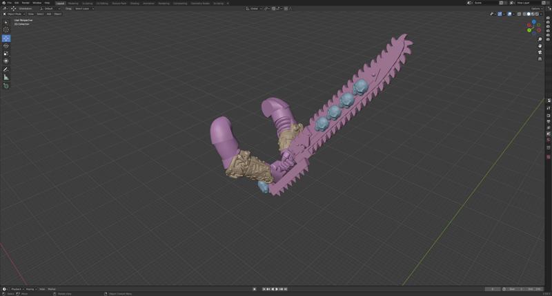 Heretical Greatchainblade