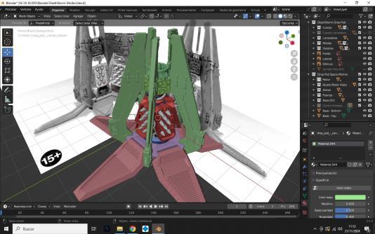 DeathStorm DeadStorm DeadWing DeadWing Assault Drop Pod Space Marine MISSILE LITE
