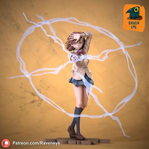 Misaka Mikoto from Railgun