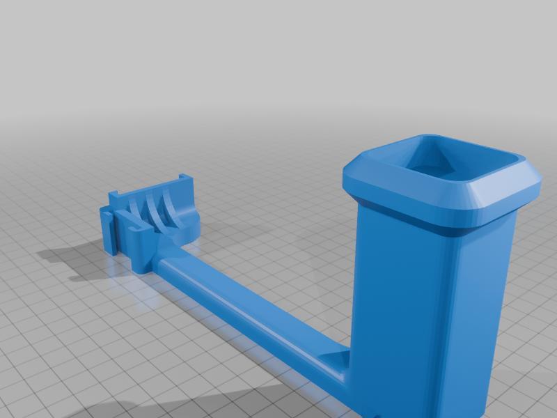 Raised Nebula Camera Holder with Cable Management for Ender 3 v3 SE/KE