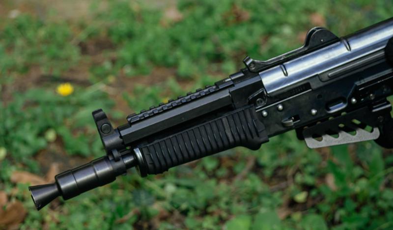 Railed gas tube + gas block combo for WE/WELL AKS-74UN