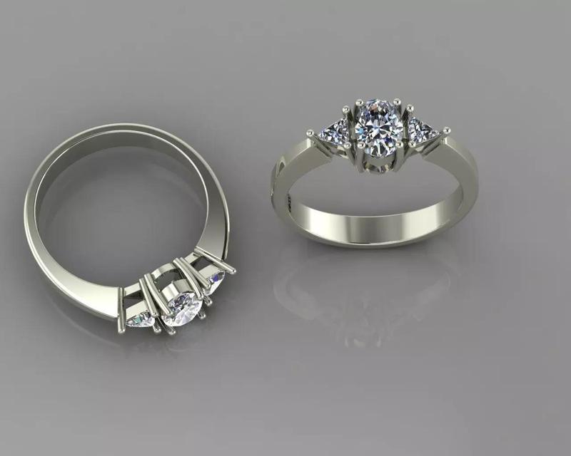 Solitaire ring