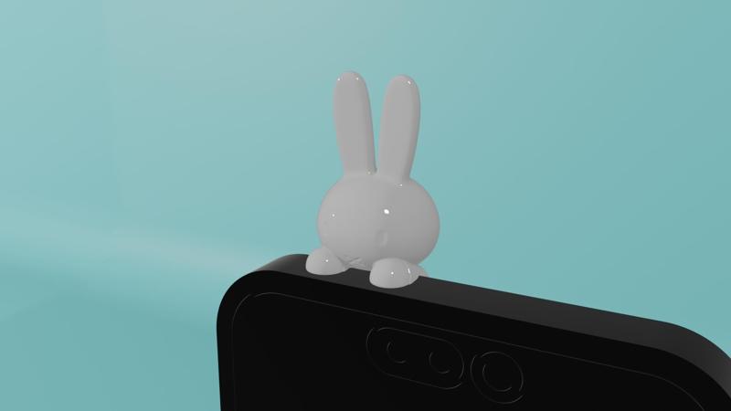 Miffy Hipper phone charm