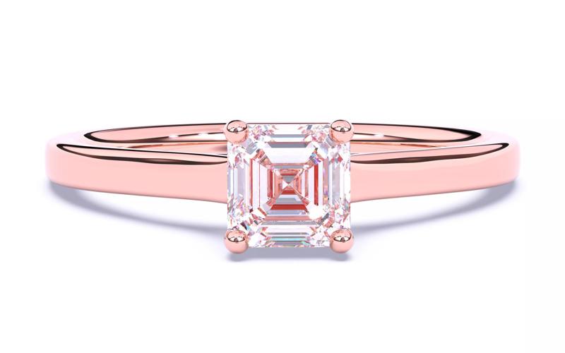 Solitaire Engagement ring 3dm stl renders details