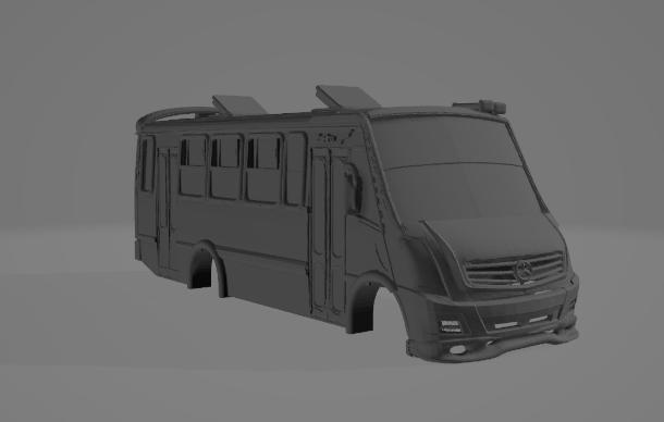 Mercedes Benz sapphire bus 1/64