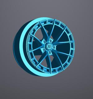 1/64 Rims for Hot Wheels