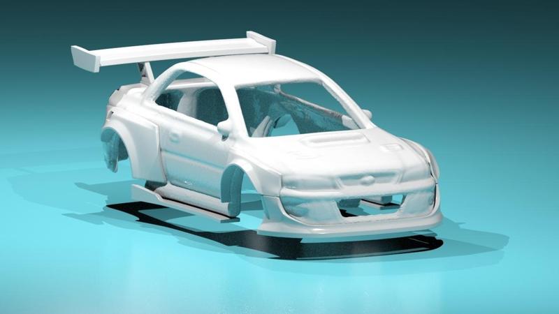 Hotwheels Subaru Impreza 22B STI Wide Kit