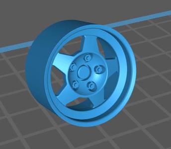 Compomotive Vintage Rally Wheels 1/24 .