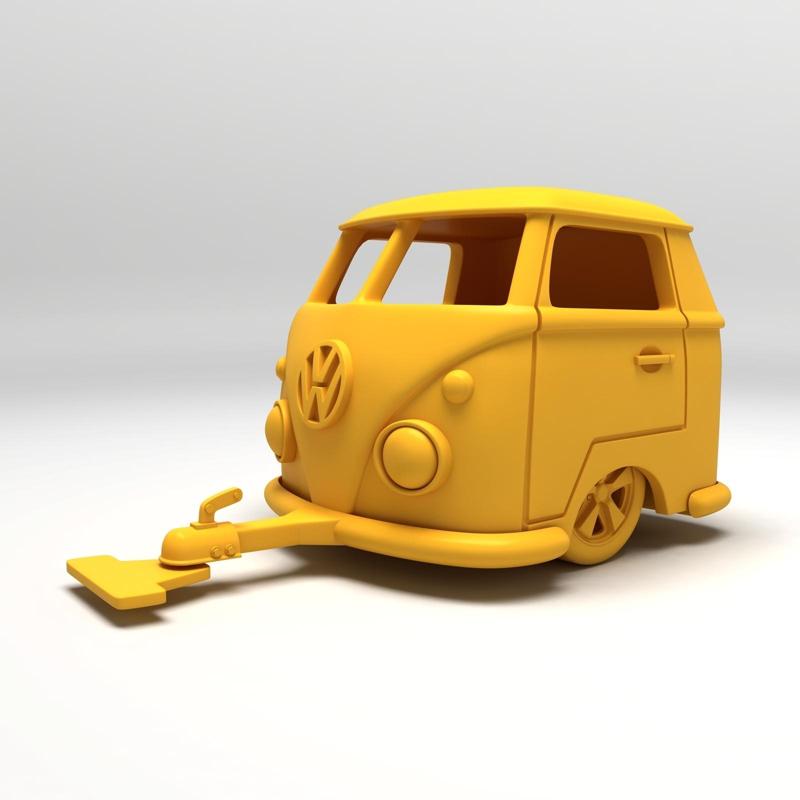 Custom VW Kombi T1 Trailer