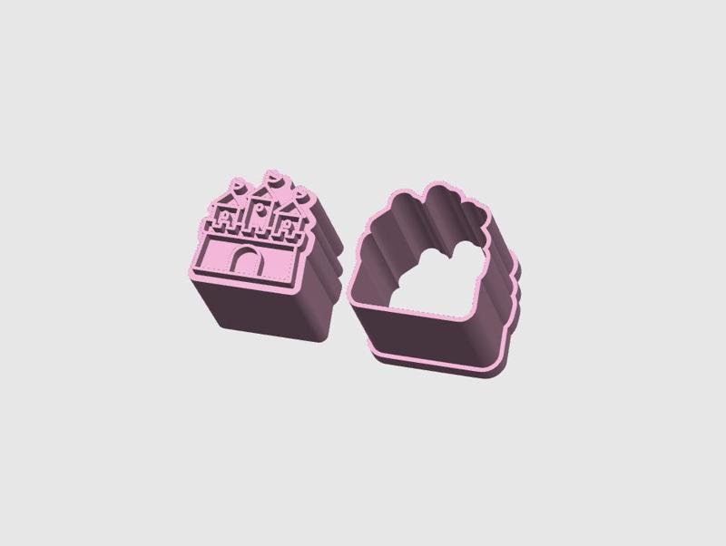 Ejetor Mold Brigadeiro Doces - Castle