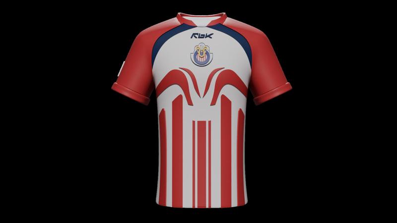 CHIVAS GUADALAJARA SOCCER JERSEY 2006 - 2007 : LOCAL