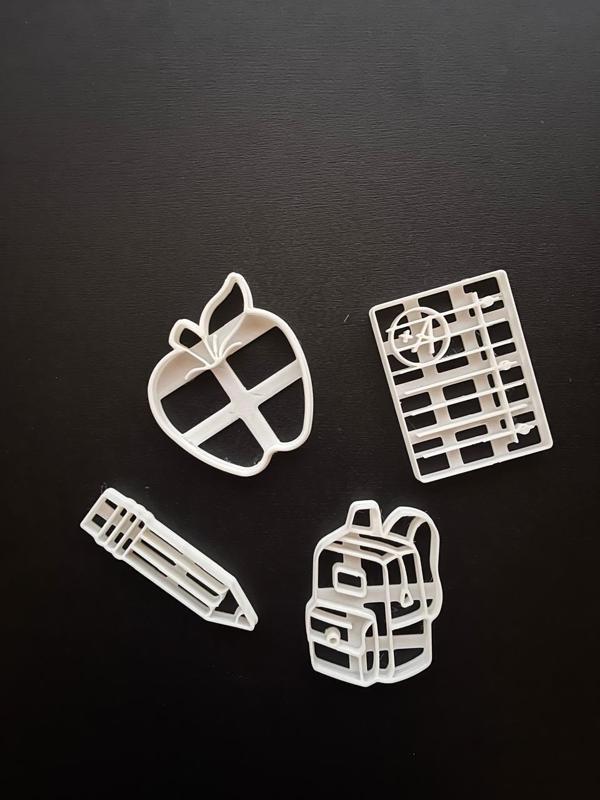 School Cookie Cutter Collection – 4 Designs