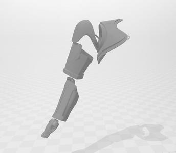 fullmetal alchemist - edward elric arm cosplay