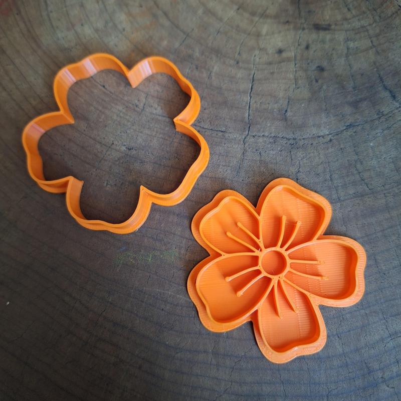 Flower Cookie Cutter STL - Beautiful Blossom Biscuit Cutter for 3D Printing