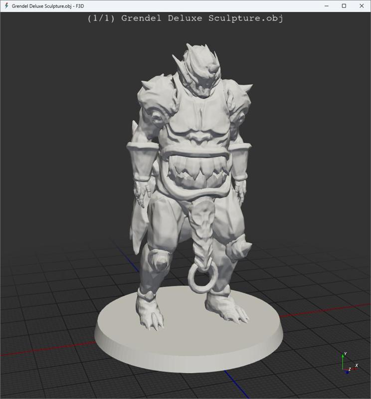 Warframe - Grendel Deluxe Sculpture