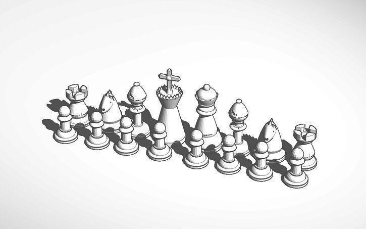 Chess Set pieces