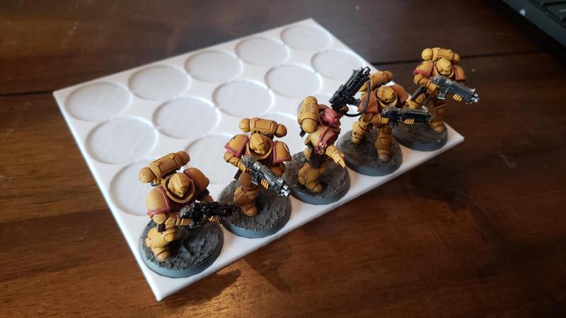 5x4 32mm Rounds to Square