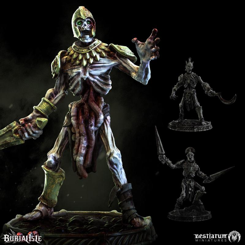 Risen Scythrian Warriors x 3