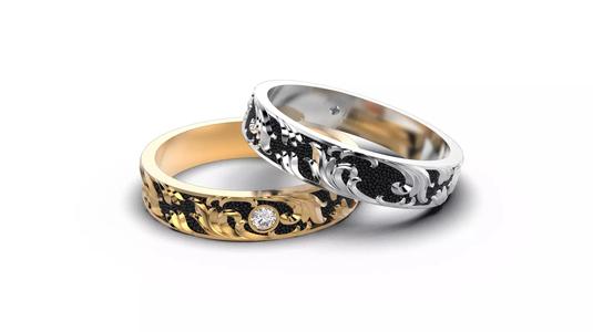 Gemstone ring Golden Ratio R57 all sizes