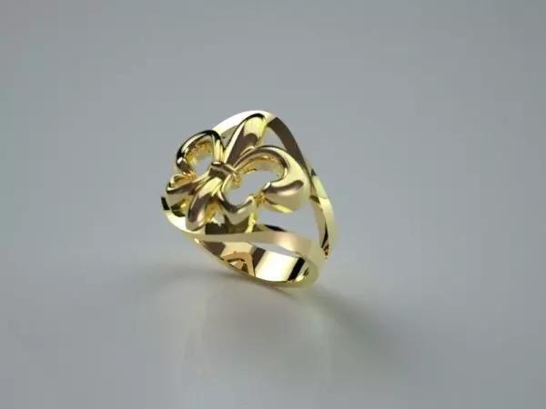 Fleur de Lys Ring