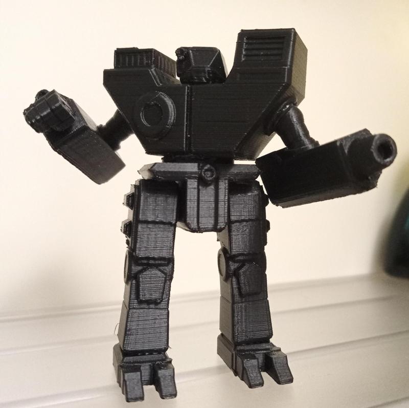 "shooter" mech miniature