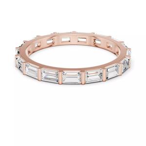 Full Eternity Baguette Cut Diamond Wedding Band 3DM STL Video