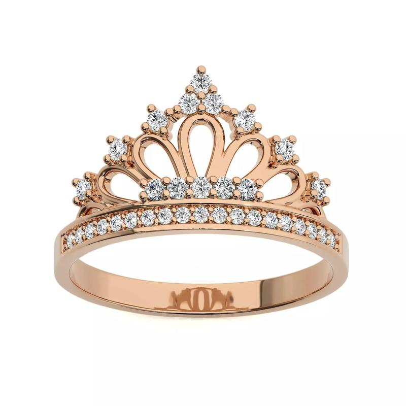 Crown Ring renders 3dm stl details
