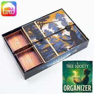Tree Society board game organizer by @ammedia3d [tabletop board game inserts sku: TREESCT001]