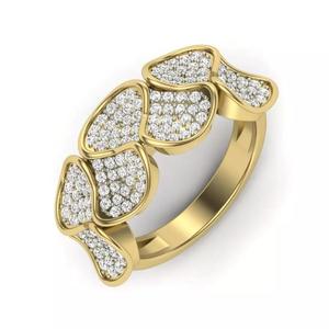 cocktail women ring 3dm render detail