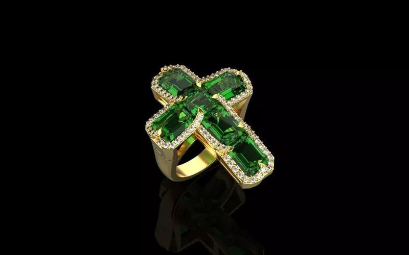Cross Ring 6958