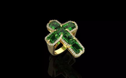 Cross Ring 6958