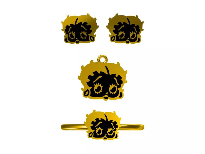 Cartoon Style Girl  Inspired Animation Betty Boop Style