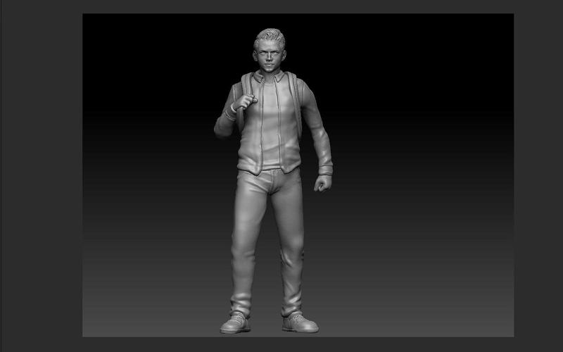 PETER PARKER SCHOOL VERSION STATUE SPIDERMAN MARVEL MCU homecoming