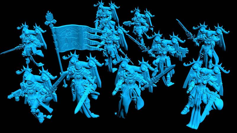 Holy Flying Sword Chicks