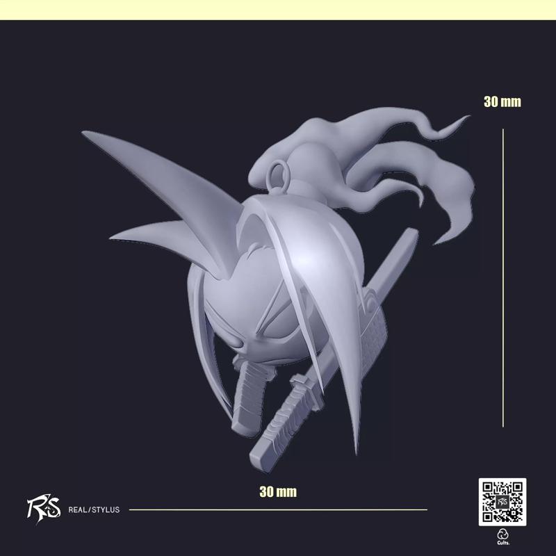 AMIDAMARU 3D PRINTABLE - KEYCHAIN