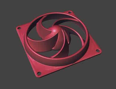 80mm Turbine Computer Fan Cover / Grill for PC