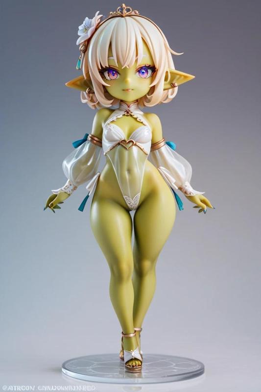 Goblin Princess – Stylized 3D Printable Figurine (STL)