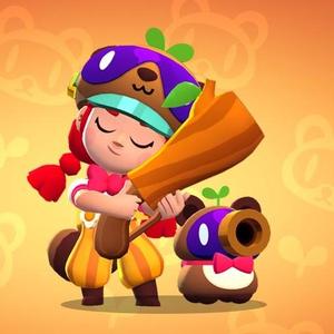 BRAWL STARS - TANUKI JESSIE + TURRET