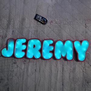 Brilliant Name: Jeremy LED Sign